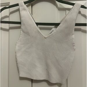 Aritzia sculpt knit tank top